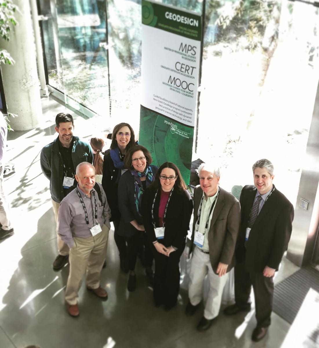 PSU Geodesign team at the 2016 ESRI Geodesign Summit